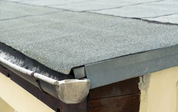 repair or replace Pollosgan flat roofing?