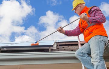 Pollosgan soft wash roof cleaning